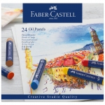 Пастель масляная Faber-Castell "Oil Pastels", 24 цвета, картон. упаковка, 127024