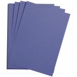 Цветная бумага 500*650мм, Clairefontaine "Etival color", 24л., 160г/м2, ультрамарин, легкое зерно, 30%хлопка, 70%целлюлоза, 93780C