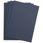 Цветная бумага 500*650мм, Clairefontaine "Etival color", 24л., 160г/м2, темно-синий, легкое зерно, 30%хлопка, 70%целлюлоза, 93763C