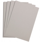 Цветная бумага 500*650мм, Clairefontaine "Etival color", 24л., 160г/м2, серый, легкое зерно, 30%хлопка, 70%целлюлоза, 93767C