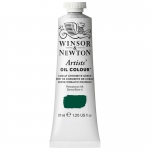 Краска масляная профессиональная Winsor&Newton "Artists Oil", 37мл, кобальт зеленый хром, 1214183