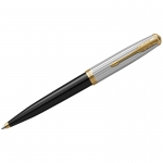 Ручка шариковая Parker "51 Black GT" черная, 1,0мм, поворот., подарочная упаковка, 2169062