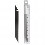 Лезвия для канцелярских ножей Berlingo, 9мм, 5шт., черный цвет, блистер, европодвес, BM4214