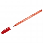 Ручка шариковая Luxor "InkGlide 100 Icy" красная, 0,7мм, трехгран., 16703/12 Bx