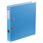 Папка-регистратор OfficeSpace, 50мм, бумвинил, с карманом на корешке, голубая, 289631