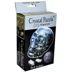 Пазл 3D Crystal puzzle "Череп черный", картонная коробка, 90217