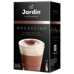 Кофе растворимый Jardin "Mocaccino", 3в1, порошкообразный, порционный, 8 пакетиков* 18г, картон, 1692-10