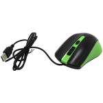 Мышь Smartbuy ONE 352, USB, зеленый, черный, 3btn+Roll, SBM-352-GK