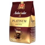 Кофе в зернах Ambassador "Platinum Crema", пакет, 1кг, ШФ000032234