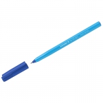 Ручка шариковая Schneider "Tops 505 F" синяя, 0,8мм, голубой корпус, 150523