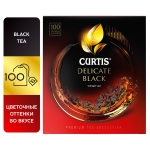 Чай Curtis "Delicate Black", черный, цветочные оттенки во вкусе, 100 пакетиков по 1.7г, 101014
