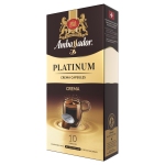 Кофе в капсулах Ambassador "Platinum Crema", капсула 5г, 10 капсул, для машины Nespresso, ШФ000032239