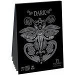 Скетчбук - планшет 30л., А5 Лилия Холдинг "Dark", на склейке, черный тонир. офсет, 160г/м2, ПЛ-8857