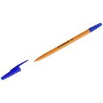 Ручка шариковая Corvina "51 Vintage" синяя, 1,0мм, желтый корпус, 40163/02G