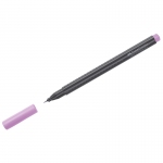 Ручка капиллярная Faber-Castell "Grip Finepen" светло-пурпурная, 0,4мм, трехгранная, 151619