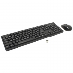 Комплект беспроводной клавиатура + мышь Defender "C-915", черный, 45915