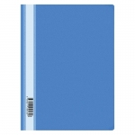 Папка-скоросшиватель пластик. OfficeSpace А4, 160мкм, голубая с прозр. верхом, 162560