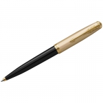 Ручка шариковая Parker "51 Deluxe Black GT" черная, 1,0мм, поворот., подарочная упаковка, 2123513