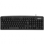 Клавиатура Defender Focus HB-470, мультимедийная, черный, 45470