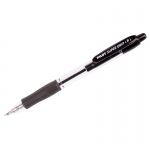Ручка шариковая автоматическая Pilot "Super Grip" черная, 0,7мм, черный грип, BPGP-10R-F-B