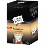 Кофе растворимый Carte Noire "Capuccino", сублимированный, порционный, 20 пакетиков*15г, картонная коробка, 8052695/8052783