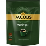 Кофе растворимый Jacobs "Monarch", сублимированный, мягкая упаковка, 150г, W8595/4251903/8051498