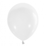 Воздушные шары,  100шт., М12/30см, ПатиБум, белый, пастель, 4607145436129