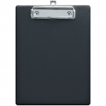 Планшет с зажимом OfficeSpace А5, ПВХ, черный, ПСЗ5_68939