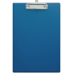 Планшет с зажимом OfficeSpace А4, ПВХ, синий, ПСЗ4_68953