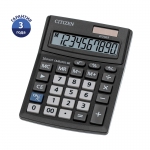 Калькулятор настольный Citizen Business Line CMB1001-BK, 10 разрядов, двойное питание, 102*137*31мм, черный, CMB1001-BK