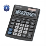 Калькулятор настольный Citizen Business Line CMB801-BK, 8 разрядов, двойное питание, 102*137*31мм, черный, CMB801-BK