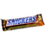 Шоколадный батончик Snickers, молочный шоколад, 50,5г, 242968