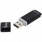 Память Smart Buy "Quartz"  8GB, USB 2.0 Flash Drive, черный, SB8GBQZ-K