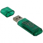 Память Smart Buy "Glossy"  16GB, USB 2.0 Flash Drive, зеленый, SB16GBGS-G