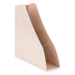 Лоток для бумаг вертикальный СТАММ "Вектор", розовый, ширина 80мм, ЛТВ-30444