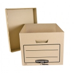 Короб архивный Fellowes FS-00101 "Bankers Box Basic" 335*445*270, гофрокартон, крафт, FS-00101