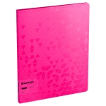 Папка с 20 вкладышами Berlingo "Neon", 17мм, 1000мкм, розовый неон, с внутр. карманом, DB4_20391