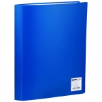 Папка с 60 вкладышами OfficeSpace А4, 21мм, 400мкм, пластик, синяя, F60L2_294