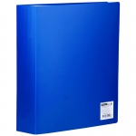 Папка с 80 вкладышами OfficeSpace А4, 30мм, 600мкм, пластик, синяя, F80L2_298