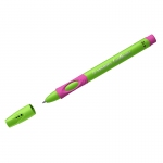 Ручка шариковая Stabilo "LeftRight" для правшей, синяя, 0,8мм, грип, зеленый/малиновый корпус, 6328/7-10-41