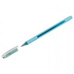 Ручка шариковая Uni "Jetstream SX-101-07FL" синяя, 0,7мм, грип, бирюзовый корпус, 120355