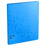 Папка с 60 вкладышами Berlingo "Neon", 24мм, 1000мкм, голубой неон, с внутр. карманом, DB4_60393