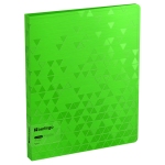 Папка с 60 вкладышами Berlingo "Neon", 24мм, 1000мкм, зеленый неон, с внутр. карманом, DB4_60392