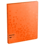 Папка с 60 вкладышами Berlingo "Neon", 24мм, 1000мкм, оранжевый неон, с внутр. карманом, DB4_60394