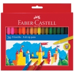 Фломастеры Faber-Castell "Замок", 36цв., смываемые, картон, европодвес, 554236