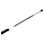 Ручка шариковая СТАММ "800" черная, 0,7мм, РШ-30356