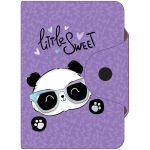 Визитница карманная OfficeSpace "Sweet Panda", 10 карманов, 75*110мм, ПВХ, 319950