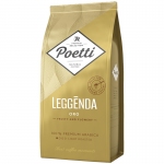 Кофе молотый Poetti "Leggenda Oro", вакуумный пакет, 250г, 18009