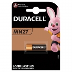 Батарейка Duracell MN27 (27A) 12V алкалиновая, 1BL, 5000394023352