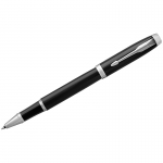 Ручка-роллер Parker "IM Black СT" черная, 0,8мм, подарочная упаковка, 1931658